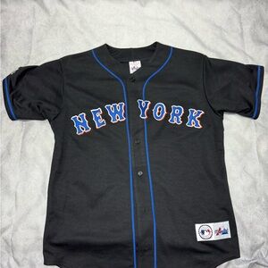 Vintage John Garrett Olerud JR #5 New York Mets Majestic MLB Jersey (Men’s M)